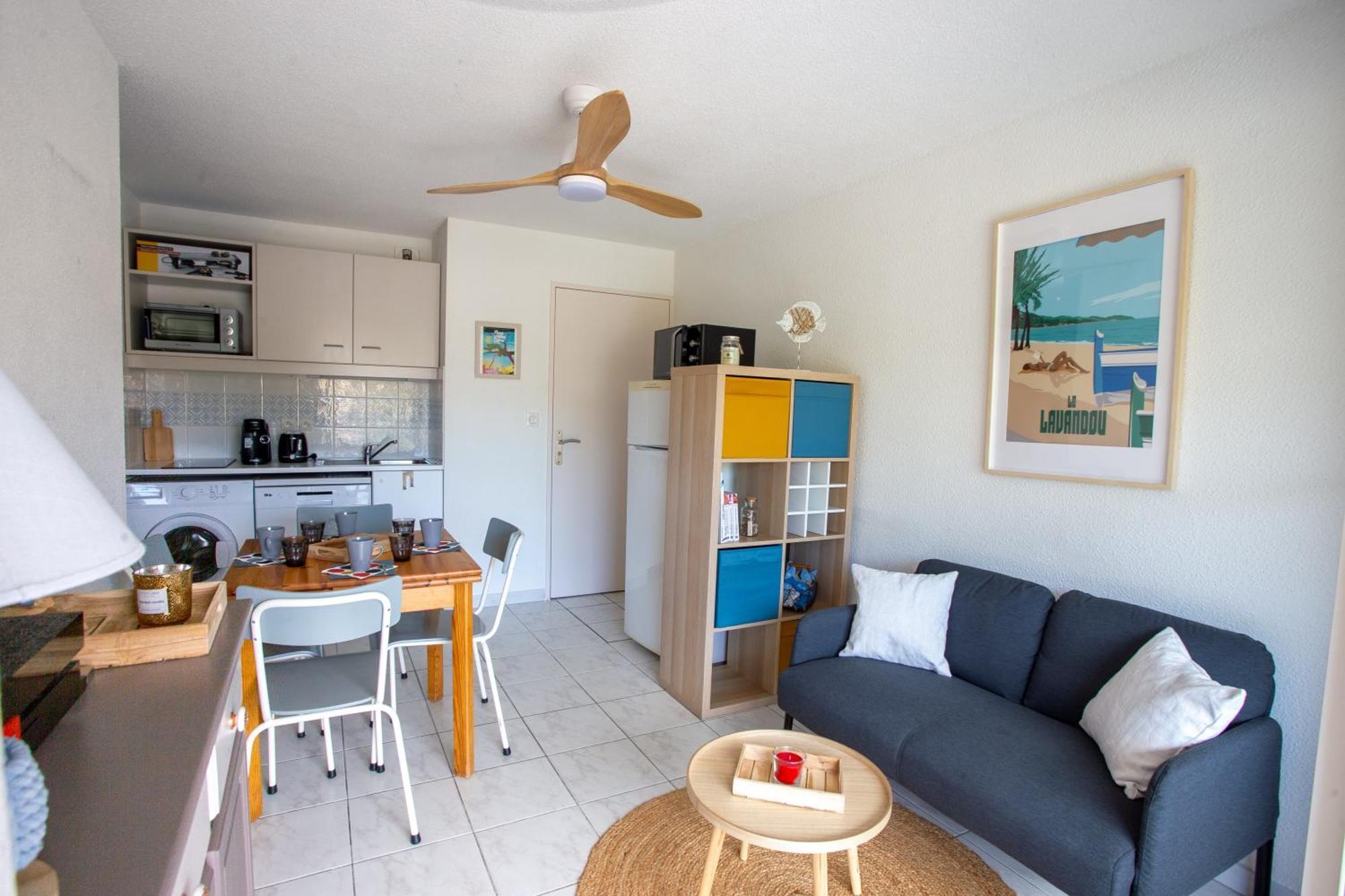 Lou Estrella - Appt 4P Avec Piscine Proche Plage Le Lavandou Dış mekan fotoğraf
